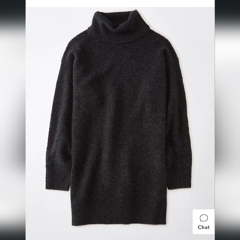 Aerie CozyUp Waffle Sweater Dress